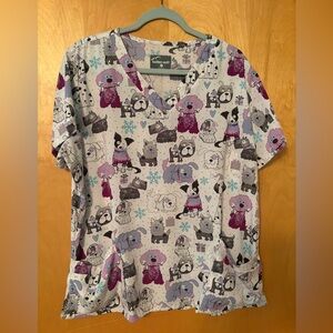 Like New Scrub Top